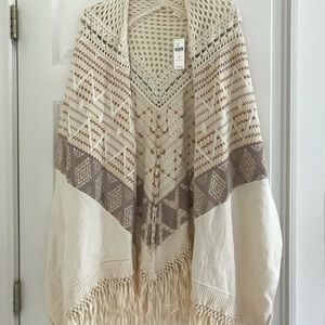 Anthropologie Poncho